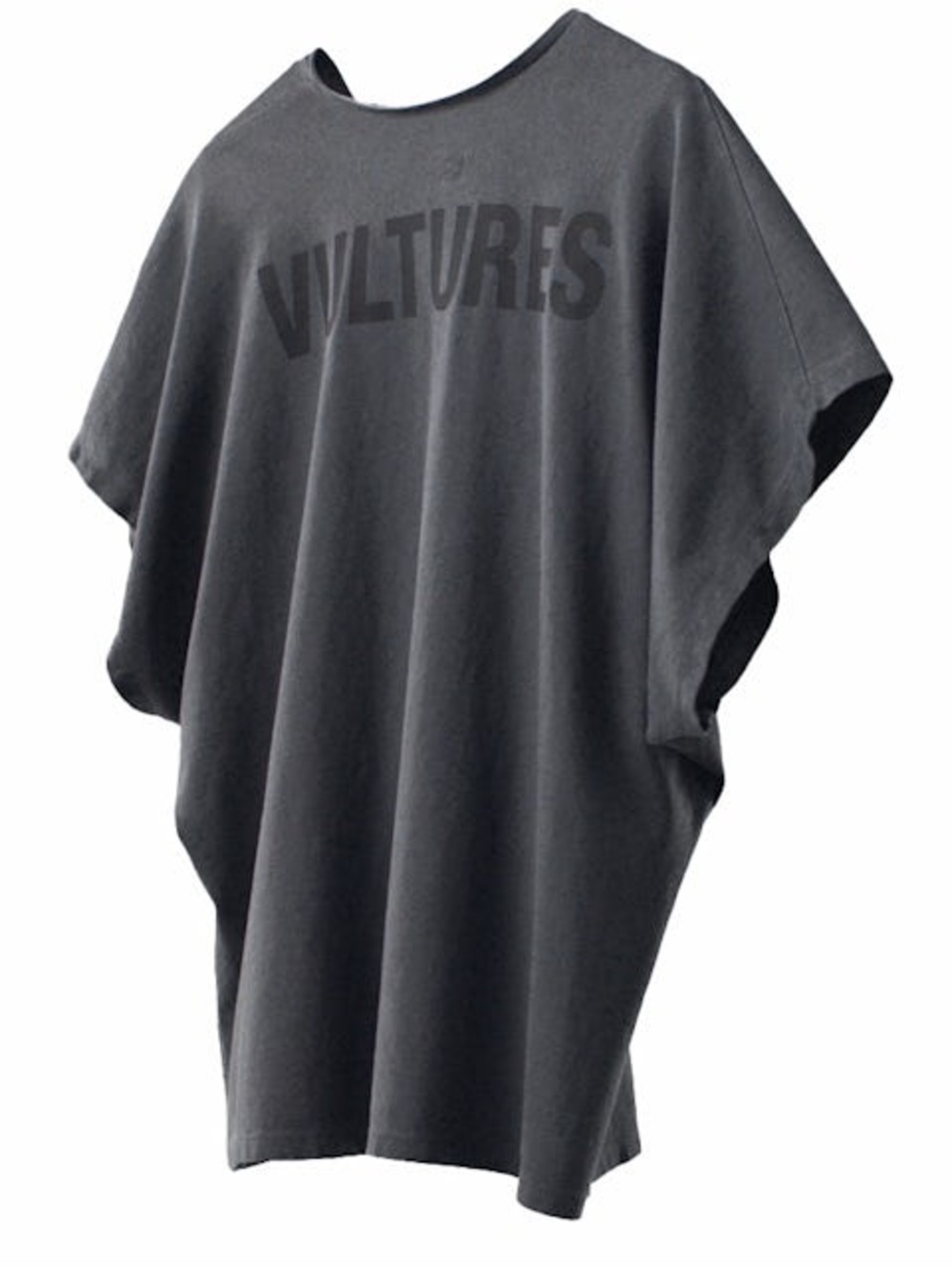 🆕 Kanye West Vultures Korea Oversized Tee Washed Black New Size 3 Large